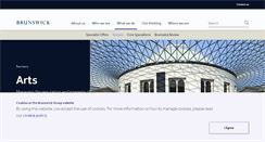 Desktop Screenshot of brunswickarts.com